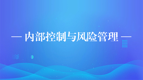 內部控制與風險管理 